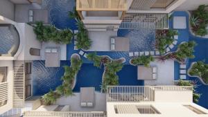 Alizo Comfort Chic Stay Rhodes - Adults Only tesisinde veya buraya yakın yüzme havuzu