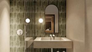 Alizo Comfort Chic Stay Rhodes - Adults Only tesisinde bir banyo +25 fotoğraf