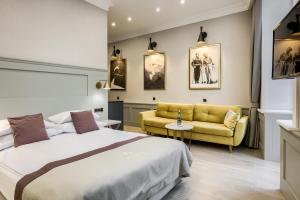Posteľ alebo postele v izbe v ubytovaní Krupówki 17 Resort & SPA