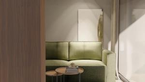 Alizo Comfort Chic Stay Rhodes - Adults Only tesisinde bir oturma alanı