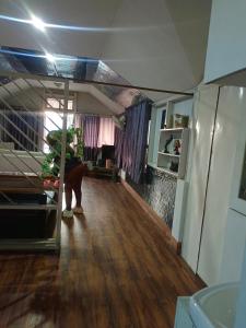 Kuchyň nebo kuchyňský kout v ubytování Hotel JD'S