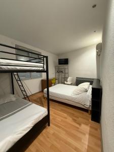 Postel nebo postele na pokoji v ubytování Hotel Relais Sud