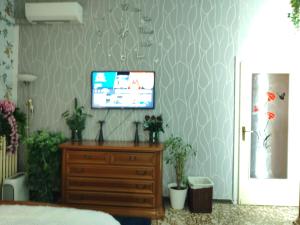 TV a/nebo společenská místnost v ubytování FARISTHA house