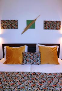 Кровать или кровати в номере Hotel Euro Moniz