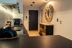 Kuchnia lub aneks kuchenny w obiekcie ApartView Plażowa Residence Szczyrk by Rent like home