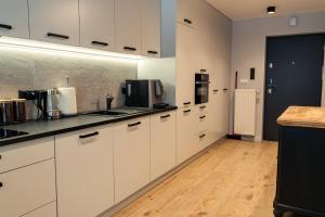 Kuchnia lub aneks kuchenny w obiekcie ApartView Plażowa Residence Szczyrk by Rent like home