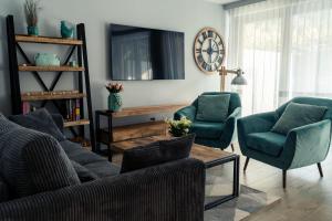 Część wypoczynkowa w obiekcie ApartView Plażowa Residence Szczyrk by Rent like home