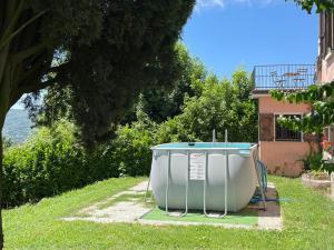 A garden outside Agriturismo valsiniga