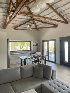 A seating area at VILLA ANTHIMOS