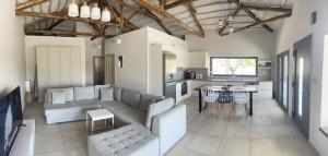 A television and/or entertainment centre at VILLA ANTHIMOS