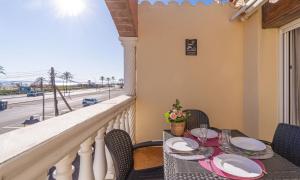 Balkón alebo terasa v ubytovaní Apart-rent Apartament Bahia 0023