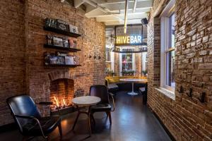 Posezení v ubytování Hotel Hive