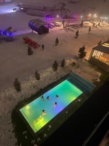 Bazén v ubytování Atrium, new Gudauri nebo v jeho okolí