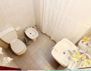 Koupelna v ubytování Felence