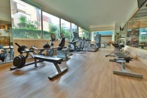 Fitness centrum a/nebo fitness zařízení v ubytování Crystal Aura Beach Resort & Spa - Ultimate All Inclusive