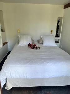 Postel nebo postele na pokoji v ubytování Love and spa by O'Kalm