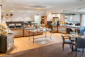 Kuchyň nebo kuchyňský kout v ubytování Best Western Hotel Mainz