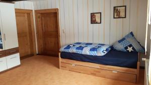 Postel nebo postele na pokoji v ubytování Altstadt Ferienhaus