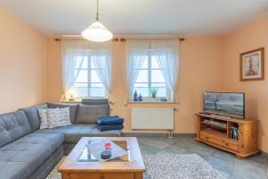 TV a/nebo společenská místnost v ubytování Südfall