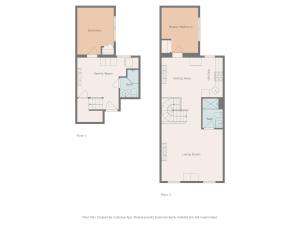 Планировка 2BR,2Bath, 4Beds, Sleeps 6, 10 Min to NYC, 10 Min to Path