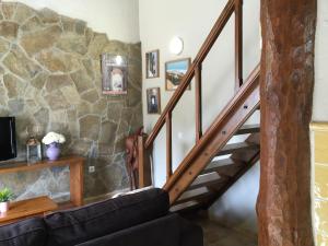 TV a/nebo společenská místnost v ubytování Casa Rural Aldea Chica