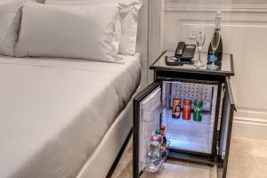 Voodi või voodid majutusasutuse ACA Hotel Viminale toas