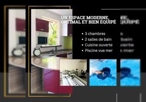 Mynd úr myndasafni af Sainte Luce_Villa_Piscine avec vue mer_wifi í Sainte-Luce