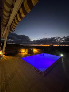 Sundlaugin á Sainte Luce_Villa_Piscine avec vue mer_wifi eða í nágrenninu