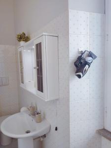Koupelna v ubytování F.A.M. ROOMS