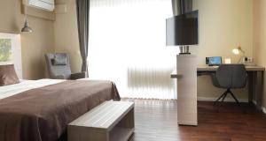 Best Western Hotel St. Michael客房内的一张或多张床位