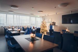 A seating area at Hótel Fransiskus Stykkishólmi