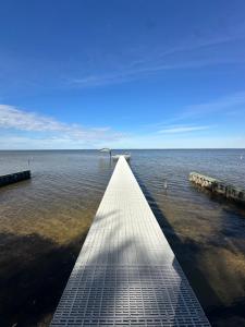 a pier stretches out into the water at Studio-Bay access-Pet friendly in Gulf Shores