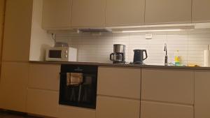 Kuchyň nebo kuchyňský kout v ubytování Apartment near the Sea + 9 fotografií