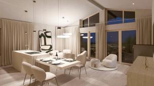 Ein Sitzbereich in der Unterkunft ANETSEDER Landhotel & Lofts