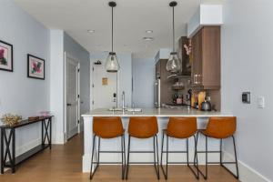 Kuchyň nebo kuchyňský kout v ubytování Mountain Gem