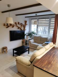 Χώρος καθιστικού στο The Cozy Spot 38 parking gratis