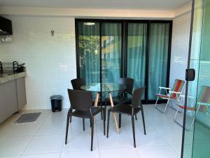 Χώρος καθιστικού στο Tabatinga Flat - Beira Mar