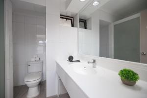 Koupelna v ubytování Mahia hotel Reñaca