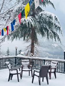 Sakinn Stays- Scenic Mountain and Valley View Guest's Favourite and Awarded Cottage v zimě