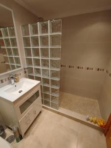 Koupelna v ubytování La Casa Roja