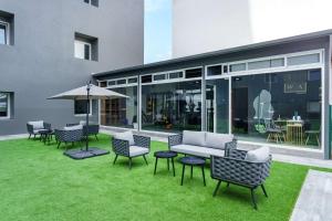 Posezení v ubytování Radisson Puebla Angelopolis