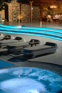 Бассейн в Lia Villas Mykonos или поблизости +23 фотографии