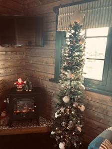 Fotografie z fotogalerie ubytování LITTLE ROCK RETREAT Log Cabin with Hot Tub v destinaci Westmeath