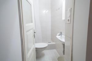 Kúpeľňa v ubytovaní Elisabeth Bridge Apartmans