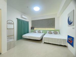 Katil atau katil-katil dalam bilik di 近前來電梯景觀包棟別墅 +37 gambar