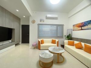 Televisyen dan/atau pusat hiburan di 近前來電梯景觀包棟別墅