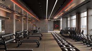 Fitness centrum a/nebo fitness zařízení v ubytování Phoenix Hotel & Wellness