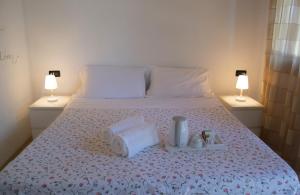 A bed or beds in a room at Agriturismo Ca Noale
