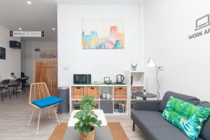 Posezení v ubytování Moreno Rooms