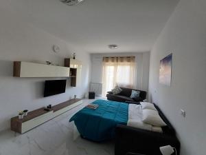 Μια τηλεόραση ή/και κέντρο ψυχαγωγίας στο Villa Tàsca Apartment